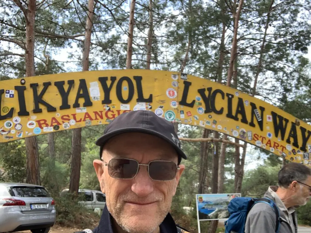 Start of the Lycian Way, Turkey